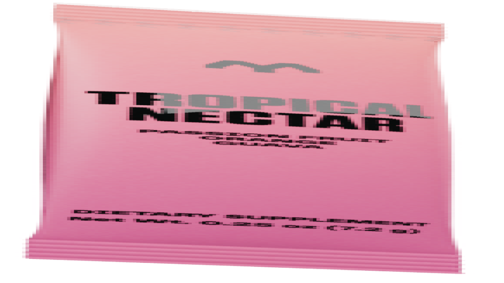 Tropical Nectar electrolyte stick pack